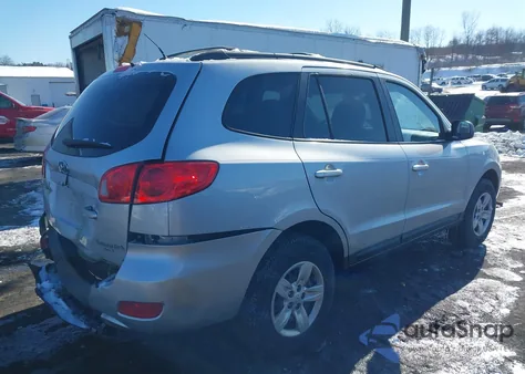 2009 Hyundai Santa Fe Gls z USA, uszkodzony, nr VIN 5NMSG73D39H277590